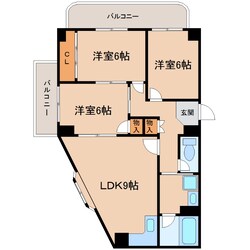 メゾン３５１の物件間取画像